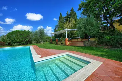 San Carlo - Villa de vacances avec piscine privée dans le Chianti, Toscane