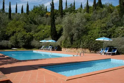 La Valle 1 - Location de vacances sur les collines du Chianti, Toscane