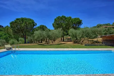 Image de Magnifique maison de vacances privée avec Wifi, climatisation, piscine, vue panoramique et parking