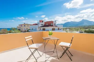 Can Fusteret - Chalet with sea views in Son Serra de Marina. Free WiFi.