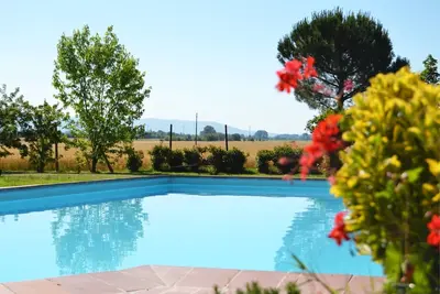 Image de Maison de vacances privée avec piscine privée, Wifi, climatisation, Tv, terrasse, parking