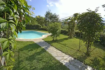 Maison de vacances privée avec piscine, Wifi, climatisation, bain à remous, Tv, terrasse