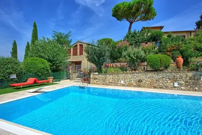 Image de Bel appartement avec Wifi, piscine, climatisation, Tv, vue panoramique et parking