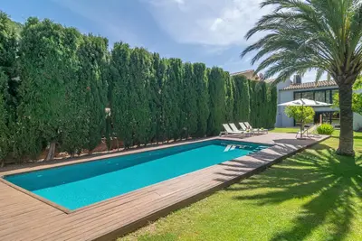 Image de Can Cabrit - Modern villa with private pool at the foot of the mountain. Free WiFi
