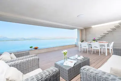 Image de Aixa - Chalet with sea views in Es Barcarés - Alcúdia. Free WiFi