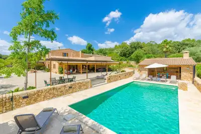 Image de Sa Mata Grossa - Wonderful stone house with great Bbq area and private pool Free WiFi
