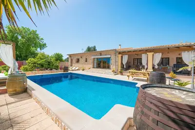 Es Blanquer De Na Fani - Villa with private pool in Binissalem. Free WiFi