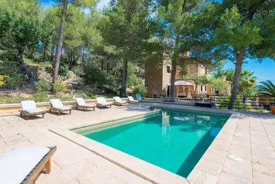 Es Pinar - Villa with private pool in Alaro. Free WiFi