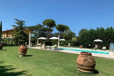 Image de Magnifique maison de vacances privée avec piscine privée, Wifi, Tv, terrasse et parking