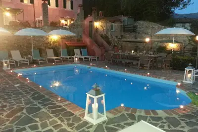 Image de Appartement avec Wifi, piscine, climatisation, Tv, patio, vue panoramique, près de Viareggio