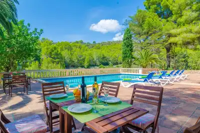 Image de Can Bolei - Villa with private pool in Sant Elm. Free WiFi