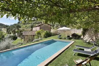 Image de Belle maison de vacances privée avec piscine privée, Wifi, Tv, terrasse, près de Lucques