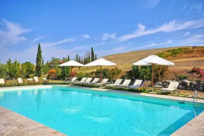 Image de Belle maison de vacances privée avec Wifi, piscine privée, Tv, patio, près de Montepulciano