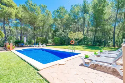 Image de Ca Na Barbara - Villa with private pool in Santa Maria del Camí. Free WiFi