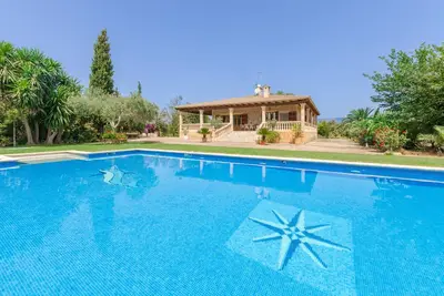 Image de Can Berguins - Villa with private pool in Buger. Free WiFi