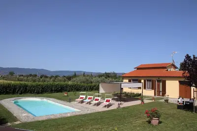 Image de Belle maison de vacances privée avec Wifi, climatisation, piscine privée, Tv, près de Cortone