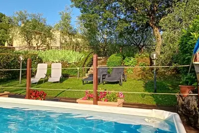Image de Magnifique maison de vacances privée avec piscine privée, Wifi, Tv, vue panoramique et parking
