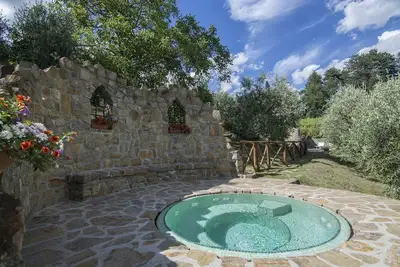 Image de Maison de vacances privée avec sauna, climatisation, Wifi, bain à remous, piscine, Tv, patio