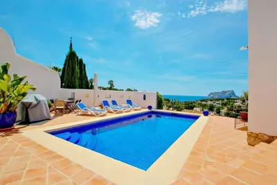 Image de Argentario - maison de vacances avec vue sur la mer et piscine privée Benissa
