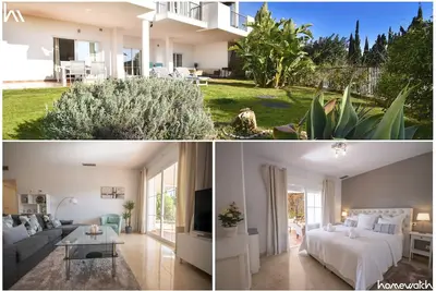 Image de Maison de vacances avec vue sur la mer, jardin privé, jacuzzi et garage