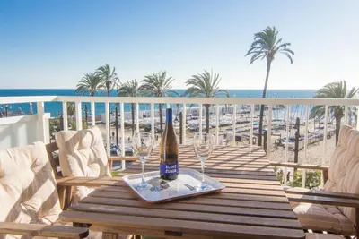 Ribera Moon By Blausitges beach front apartment in Sitges
