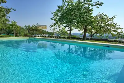 Image de Villa Sarteano - Villa de campagne avec piscine dans la vallée d'Orcia, Toscane