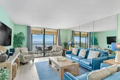 Image de ** Condo Gulf Front direct ** Sand Castle Iii n ° 402 - Avantages gratuits inclus!