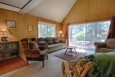 Cabane une chambre Tahoe Vista avec mezzanine ~ Propriété # 215
