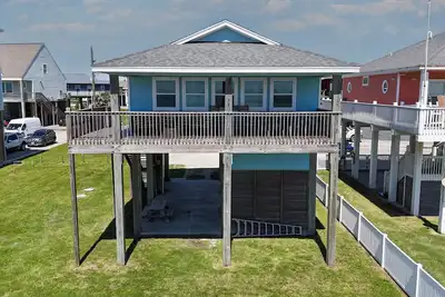 Image de Quaint 2 chambres en front de mer - avec un excellent accès à la plage - Aloha Cabana
