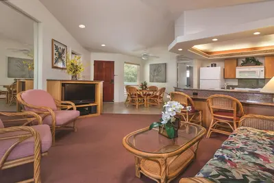 Image de Kauai, Hi: 2 chambres avec WiFi, piscine du complexe, terrains de golf, plages et plus!