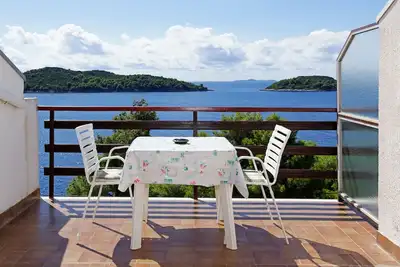Image de Garçonnière prés de la plage Prizba, Korcula (As-12648-d)