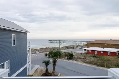 Image de Une vue imprenable sur l'Atlantique et Kure Beach Pier