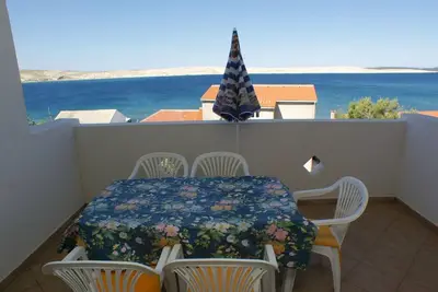 Image de Appartement d'une chambre prés de la plage Kustici, Pag (A-4087-g)