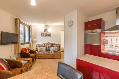 Image de Excellent rapport qualité prix, Balme 3b est un appartement moderne de 2 chambres situé à Chamonix Sud.
