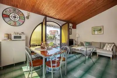 Appartement de trois chambres avec le balcon et la vue sur le mer Stupin Celine, Rogoznica (A-4264-a)
