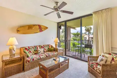 Image de Fun island vibe! Private lanai, Full Kitchen, Flat Screen Tv, Air Conditioning, WiFi- Kamaole Sands
