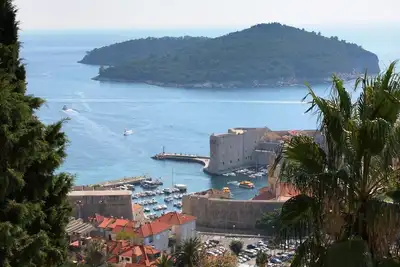 Appartement de deux chambres avec la terrasse et la vue sur le mer Dubrovnik (A-4673-a)