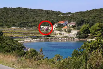 Image de Maison de vacances près de la mer Baie Parja, Vis (K-8903)