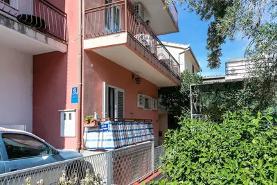 Image de Appartement de deux chambres avec le balcon Podaca, Makarska (A-313-a)