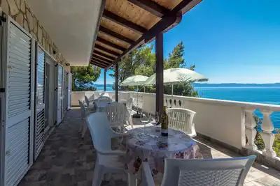 Image de Appartement de quatre chambres prés de la plage Baie Torac, Hvar (A-575-a)