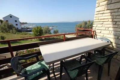 Image de Appartement de deux chambres avec la terrasse et la vue sur le mer Nevidane, Pasman (A-8401-a)