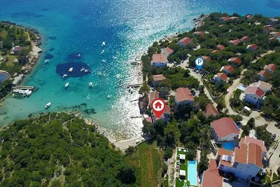 Image de Appartement de deux chambres prés de la plage Potocnica, Pag (A-222-a)