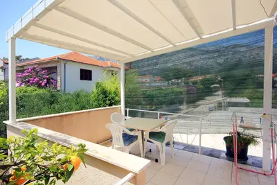 Image de Garçonnière avec la terrasse Orebic, Peljesac (As-641-d)