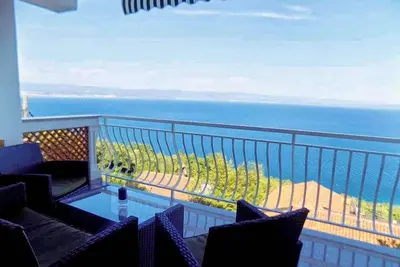 Image de Appartement d'une chambre avec la terrasse et la vue sur le mer Moscenice, Opatija (A-7689-c)