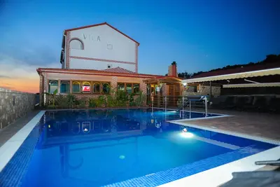 Image de Appartement de deux chambres avec la terrasse et la vue sur le mer Caska, Pag (A-4109-a)