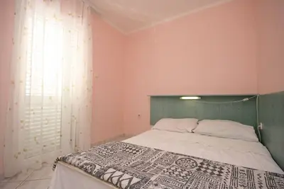Image de Appartement de deux chambres avec le balcon et la vue sur le mer Stara Novalja, Pag (A-6319-d)