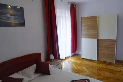 Image de Appartement d'une chambre avec le balcon et la vue sur le mer Biograd na Moru, Biograd (A-860-b)
