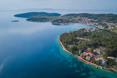Image de Appartement d'une chambre prés de la plage Lumbarda, Korcula (A-4446-b)