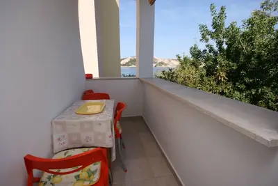 Image de Appartement d'une chambre prés de la plage Stara Novalja, Pag (A-6301-c)