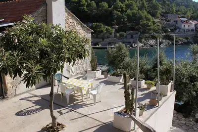 Image de Appartement de deux chambres prés de la plage Baie Torac, Hvar (A-4875-a)